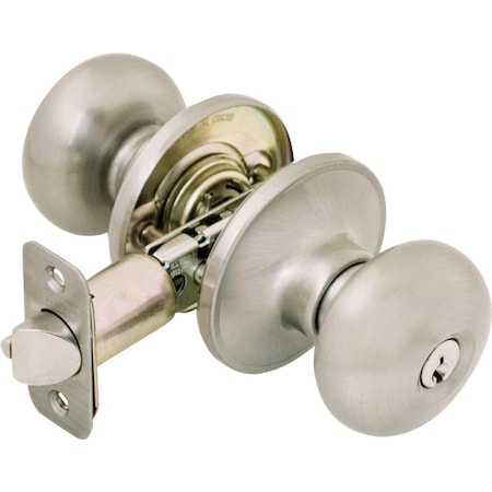 Dexter By Schlage Satin Nickel Entry Door Knob J54VSTR619